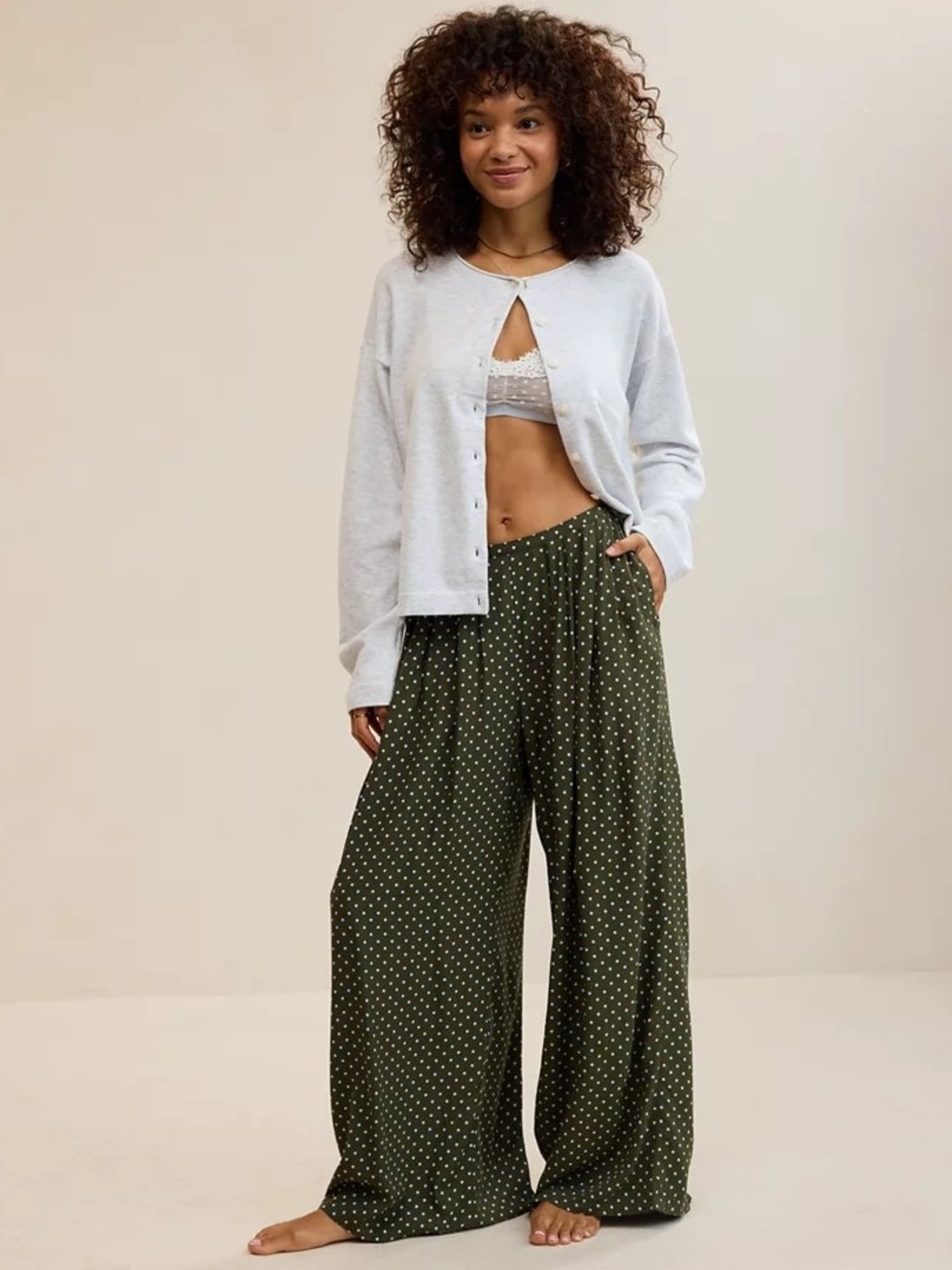 aerie - NWT Drapey Trousers - XS